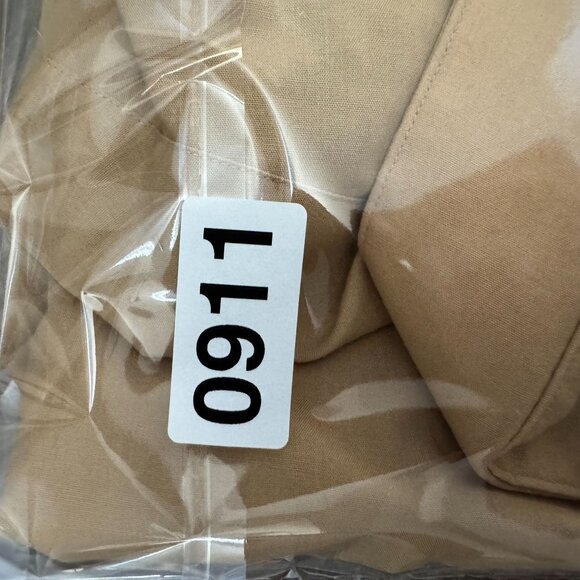 Kilbourne Finch Beige Mens‎ Dress Shirt 15.5 Vintage Single Needle Tailoring - Picture 6 of 6